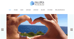 Desktop Screenshot of mallorca-reiseblog.de