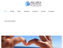 Tablet Screenshot of mallorca-reiseblog.de